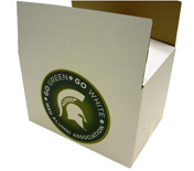 White Printed RSC Box